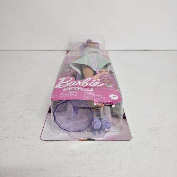 Barbie You Can Be Anything Doll Pop Star Doll Microphone Stand Accessories FXN98 - Picture 3 of 8